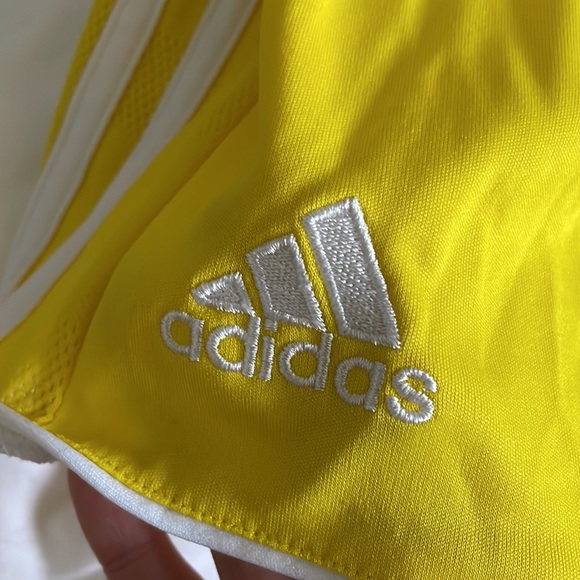 ADIDAS YELLOW SPORTS SHORTS - Picture 4 of 5